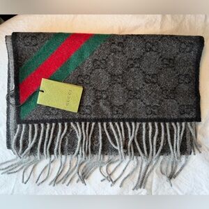 NWT Gucci Wool Nikky Scarf